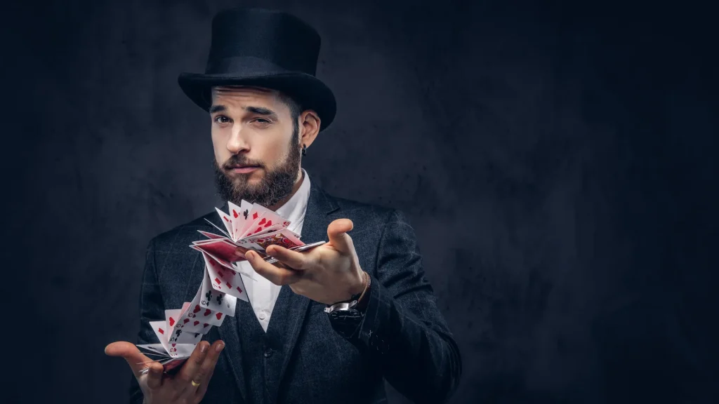 Perfect match for illusionist