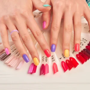 Perfect colors silicone rings for your manicure